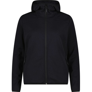CMP Дамско вълнено яке CMP Women's Jacket Fix Hood 36E1946 Merino jacket - Nero - размер 34 (EU) (105-7512-0411)