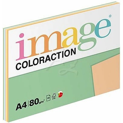 Image Coloraction papír A4/ 80g./100listů Mix Pastelový 5x20ks