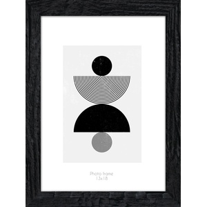 STYLER Рамка за снимки Kyoto 13 x 18 см черна (RA-15079)