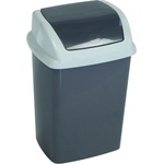 MAUL Кошче за боклук с отварящ се капак maul 5l, черно (9520587)