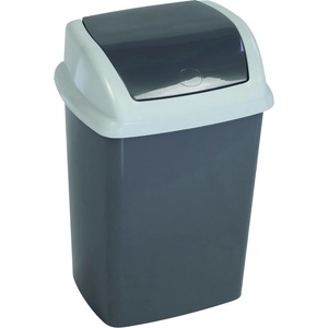 MAUL Кошче за боклук с отварящ се капак maul 5l, черно (9520587)