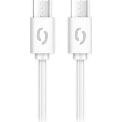 Aligator DATKP59 POWER 65W, USB-C/USB-C 3A, 2,5m, bílý