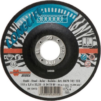 Würth Kotouč řezný 125 x 2,5 mm 0670101252