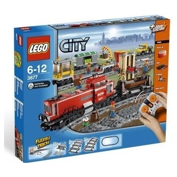 LEGO® City 3677 Červený nákladní vlak