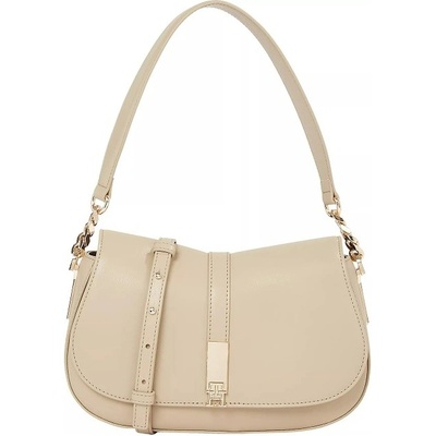 Tommy Hilfiger štýlová dámska kabelka TH Heritage Saddle Bag /Béžová
