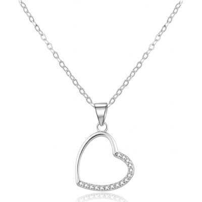 Beneto Něžný stříbrný se srdíčkem AGS977/47 – Zboží Dáma