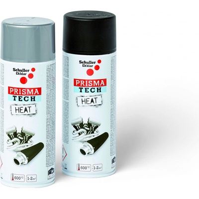 Schuller Ehklar Sprej PRISMA COLOR 400 ml sprej odolný do 600°C čierny 91073