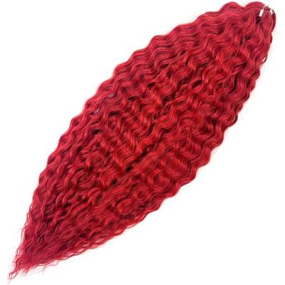 BraidOrDie Vlnitý Kanekalon Ariel 55cm 100gr Red6