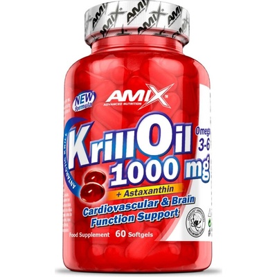 Amix Nutrition Krill Oil 1000 mg 60 softgels