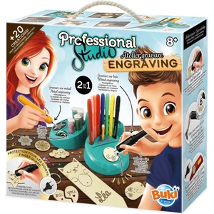 Buki France Игрален комплект Buki Professional Studio - Работилница за гравиране (BK5427) - ozone