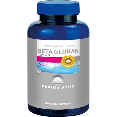 Pharma Activ Beta Glukan 1 3 1 6 D 60 kapslí