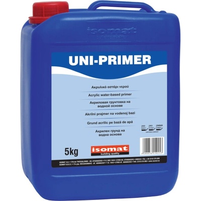 ISOMAT UNI-PRIMER - Akrylátová penetrácia na vodnej báze Farba: Biela, Hmotnosť: 5 kg