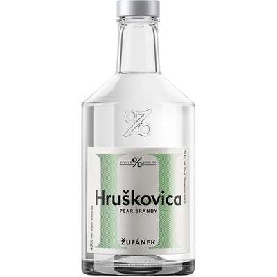 ŽUFÁNEK LIHOVAR HRUŠKOVICA 45% 0,5 l (holá láhev)
