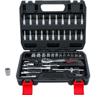 Bitové nástavce a hlavice 1/4" Torx, PH, PZ, Inbus (Sada 46 dílů) BGS 2142