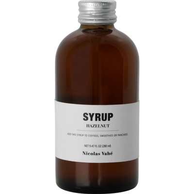 Nicolas Vahé Sirup do kávy s příchutí lískových ořechů 280 ml HAZELNUT