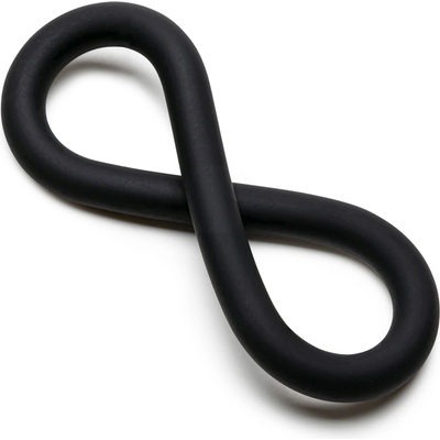 Perfect Fit Brand Silicone Hefty Wrap Ring Cockring 22.9cm Black