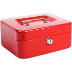  Метална каса Yanda 20x16x9 cm Червен (2507019-07-120-1803) - beep
