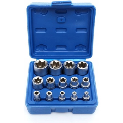 Sada nástrčných kľúčov TORX 4–24 mm – 14 ks