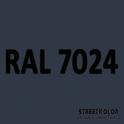 RAL 7024 uretánová auto farba lesklá alebo matná 1 liter + tužidlo + riedidlo