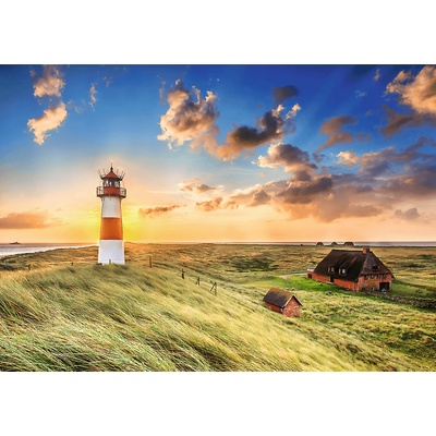 Trefl - Puzzle Puzzle Premium Plus Photo Odyssey: List-Ost Lighthouse, Germany - 1 000 piese
