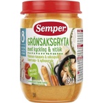 Semper Ястие Semper - Зеленчукова яхния с пиле, 190 g (9563) - ozone
