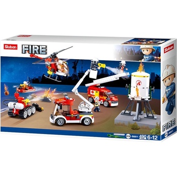 Sluban B0811 Sada hasičské zásahové jednotky