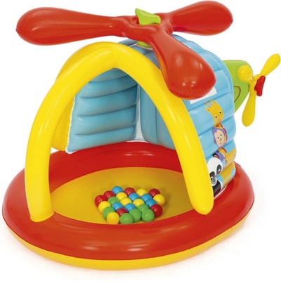 Bestway 93538 hrací centrum helikoptéra s míčky Fisher Price