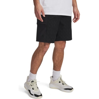 Under Armour CURRY WOVEN SHORTS čierne 1390347-001