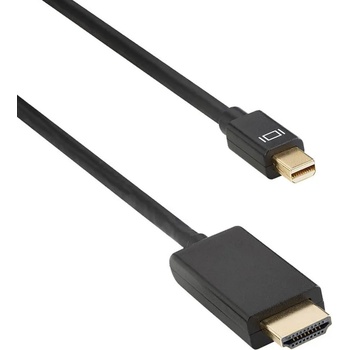 DeTech Кабел DeTech Mini DP - HDMI M/M, 14+1 cooper, 1.8м, Черен - 18279 (18279)