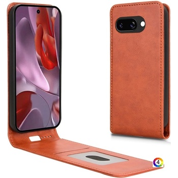 Google Pixel 9a Flip3 Magnetic Кожен Калъф и Скрийн Протектор