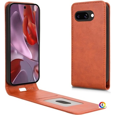 Google Pixel 9a Flip3 Magnetic Кожен Калъф и Скрийн Протектор