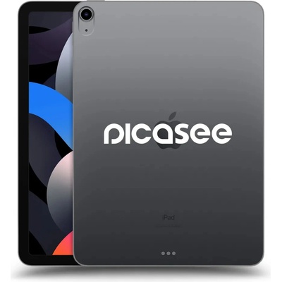 Picasee silikónový prehľadný obal pre Apple iPad Air 4 10.9 2020 Picasee new logo white