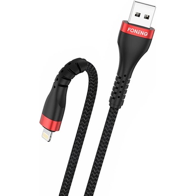 Foneng Кабел Foneng X82, USB към USB-C, 3A, 1m, черен (X82 iPhone)
