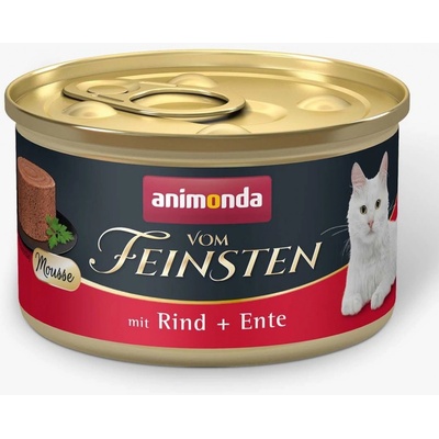 Animonda Vom Feinsten MOUSSE hovädzie a kačica 85 g