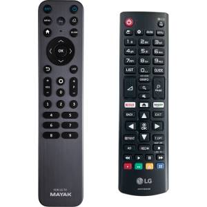 GENERAL Lg akb75095308 - метал и подсветка дистанционно управление дубликат (akb75095308) Дистанционно