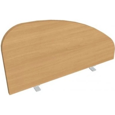 Hobis Paraván hranu stola oblý 80 cm buk