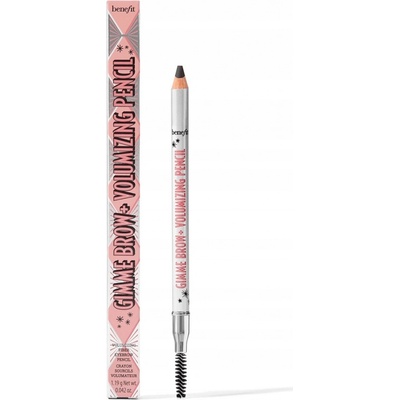 Benefit Gimme Brow+ Volumizing Pencil tužka na obočí 6 Cool Soft Black 1,19 g – Sleviste.cz