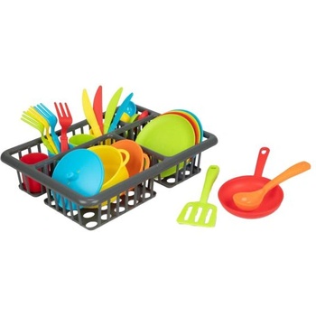 Teddies Комплект кухненски съдове пластмаса 27 бр