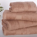 XPOSE Froté osuška VERONA - hnedá 70x140 cm