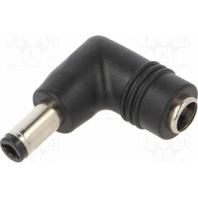 MEAN WELL DC PLUG-P1M-P1MR Adaptér; Výv: 5,5/2,5; Vidlice: úhlová; Vst: 5,5/2,5