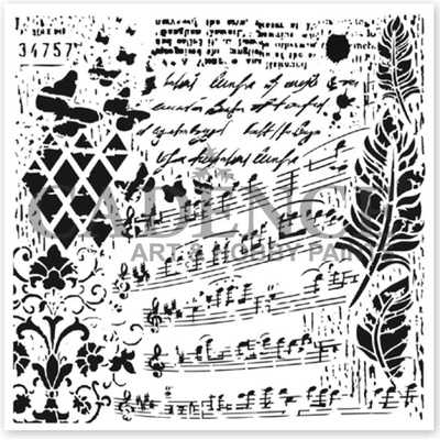 Cadence Šablona 25x25 cm Ornamenty 3 – Zboží Mobilmania