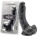 Get Real Dildo 20,5 Cm With Balls Black