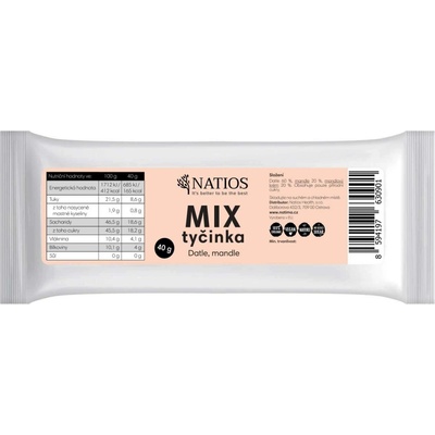 NATIOS Mix tyčinka 40 g