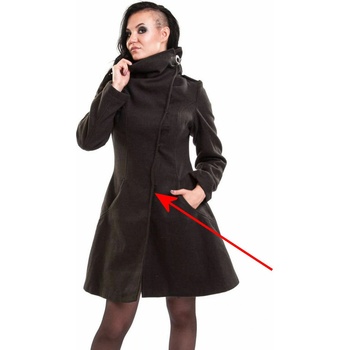 Image 1 of VIXXSIN дамско палто vixxsin - necromancer- СИВО - С ПОВРЕДА - my139