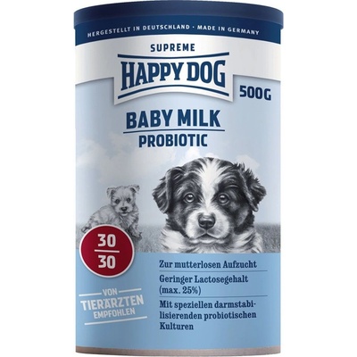 Happy Dog Mléko pro štěňata Probiotic 500 g – Zbozi.Blesk.cz