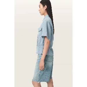 AllSaints риза дамска с лен TOVE (W124PE)