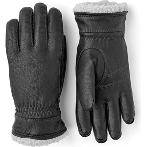 Hestra Ръкавици Hestra Women's Buvika Deerskin Gloves - Black - размер 6 (EU) (202-6230-0111)
