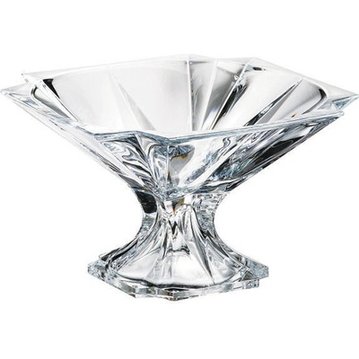 Bohemia Crystal miska na noze Metropolitan 330mm