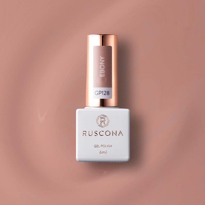 Ruscona gel lak EBONY 128 6 ml