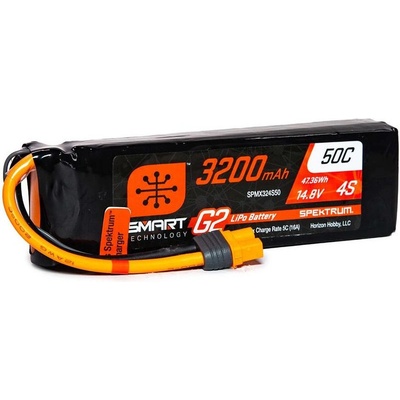 Spektrum Smart G2 LiPo 4S 50C IC3 Plug 14.8 V 3200 mAh